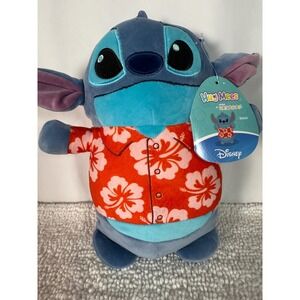 Disney Stitch Hug Meez Squishmallows Plush‎ Toy Wearing Hawaiian Shirt